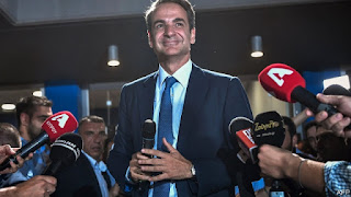 Kyriakos Mitsotakis sweeps to victory in Greece